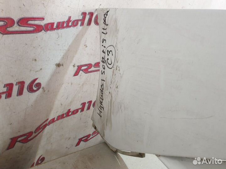 Бампер задний Hyundai Solaris 2 Рестайл