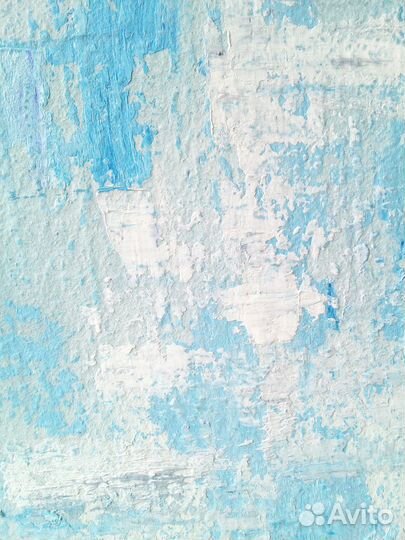 Картина маслом Человек дождя