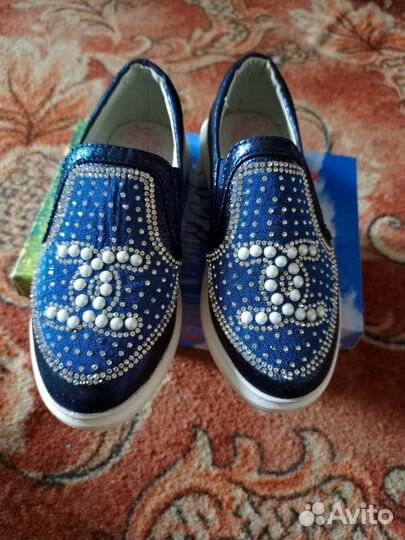 Слипоны для девочки