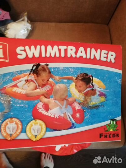 Продается надувной круг для обучения плаванию Swim