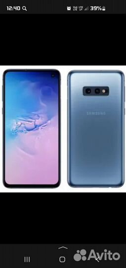 Телефон samsung galaxy s10е