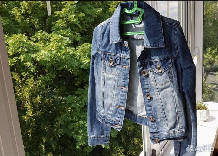 Куртка джинсовая для мальчика 128