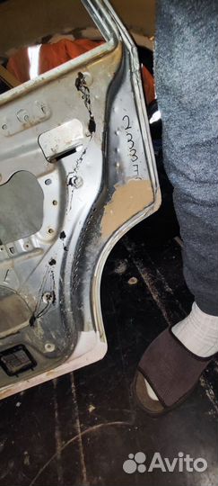 Двери задние на daewoo nexia