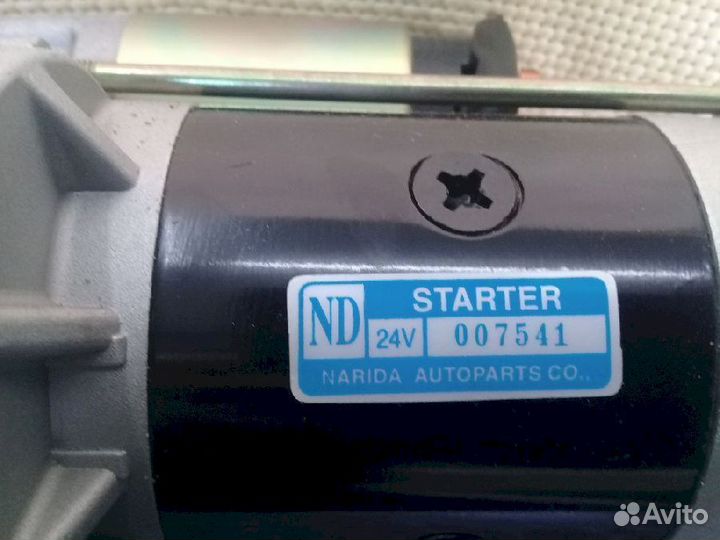Стартер Новый не оригинал Mitsubishi Pajero ME2002