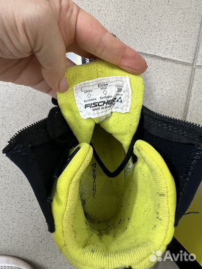 Лыжные ботинки fischer Ботинки для лыж 34