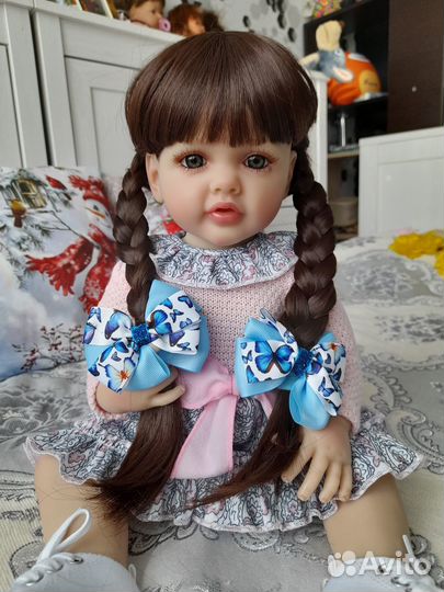 Новая кукла реборн, Бетти брюнетка