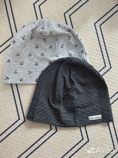 Детские шапки H&M, тонкие, на 2-4 года