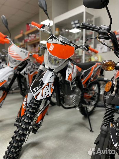 Мотоцикл kayo T2 250 MX 21/18 (2022 г.) птс