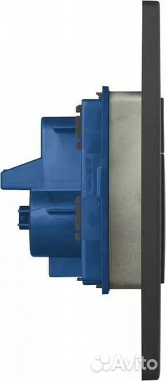 Инсталляция Grohe с черной кнопкой