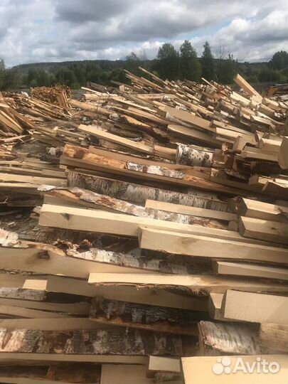 Дрова пиленые, в пачках