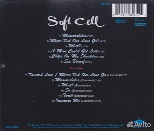 Soft Cell - Non Stop Ecstatic Dancing (CD)