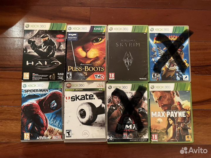 Лицензионные игры на xbox 360