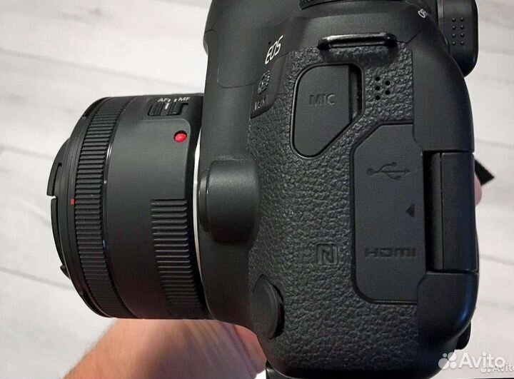 Фотоаппарат Canon EOS 6D Mark II и 50mm f/1.8