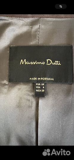 Брючный костюм льняной Massimo Dutti