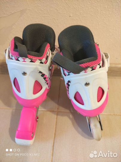 Роликовые коньки раздвижные р- 27-30
