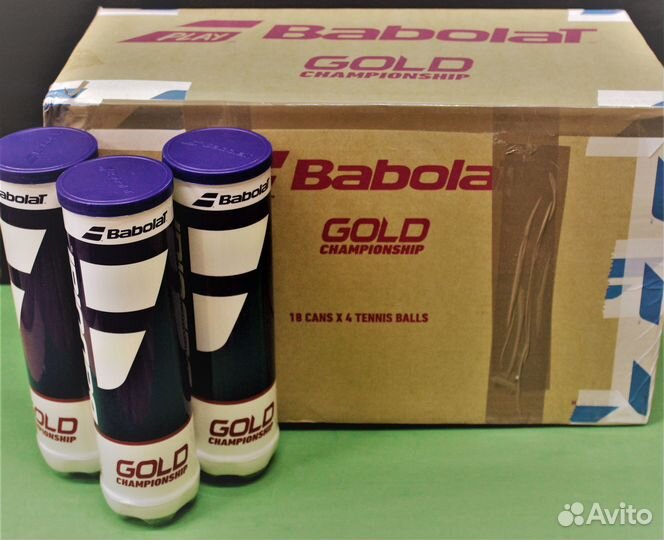 Теннисные мячи Babolat Gold Championship