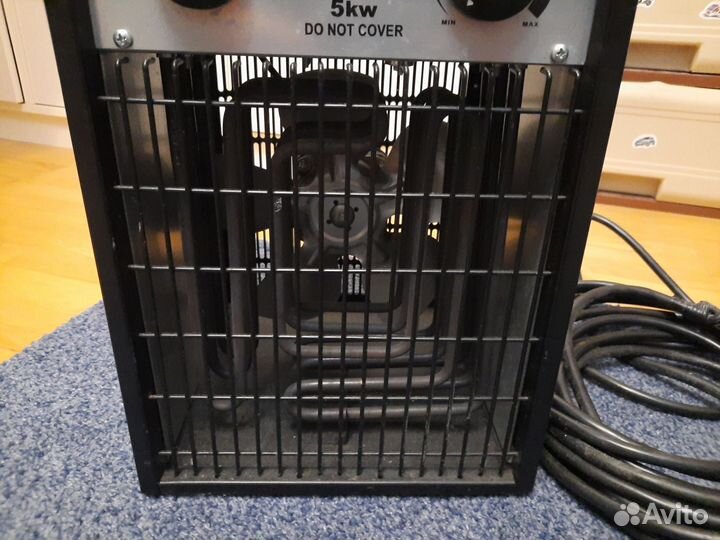 Электрическая тепловая пушка 5 кВт 380В