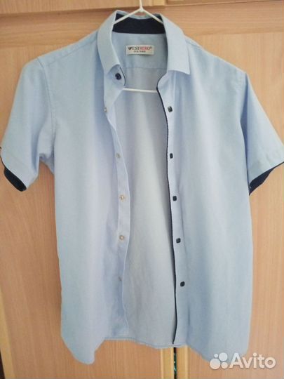 Школьные рубашки для мальчиков пакетом