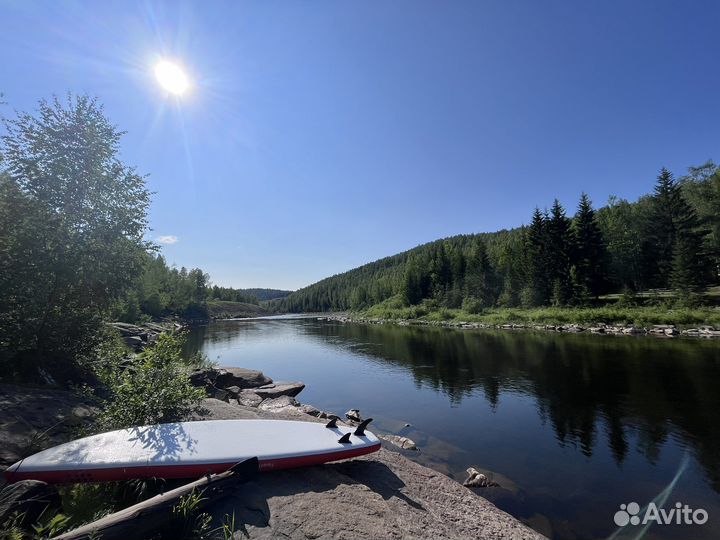Кемпинг на берегу реки/Палаточный лагерь