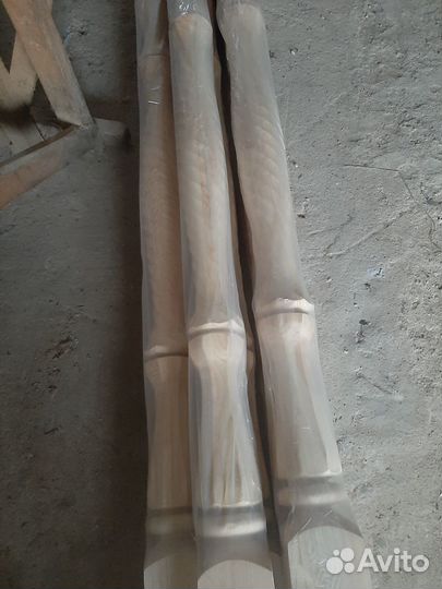 Колонны, балясины, столбы деревянные из сосны
