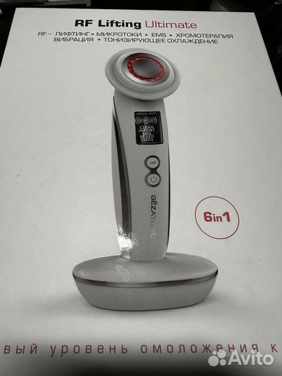 Аппарат для лица 6 в 1 RF-1610, Gezatone