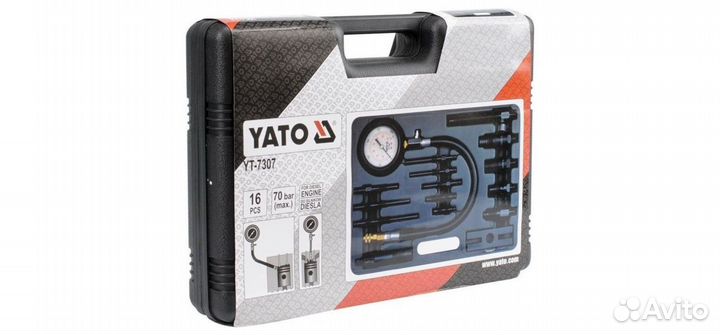 Компрессометр yato дизель