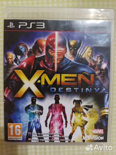 Диск для Sony PS3 X-men destiny