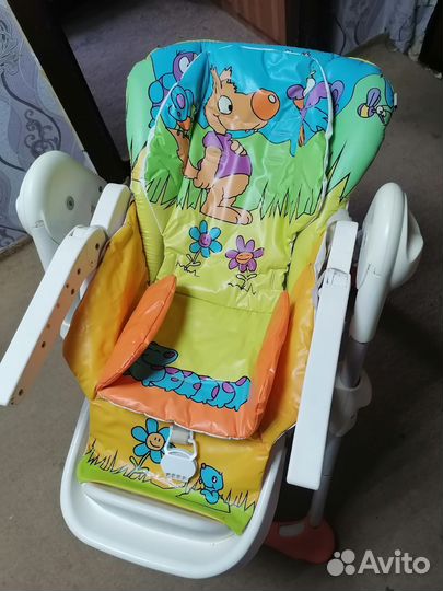 Стульчик для кормления chicco polly