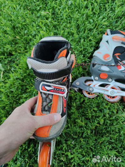 Роликовые коньки детские раздвижные