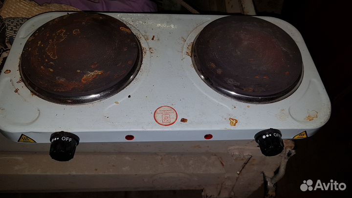 Электрическая плитка, 2-х комф