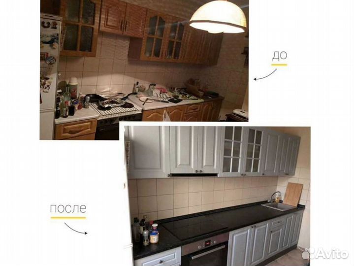 Кухонные фасады. Поменять фасады на кухне