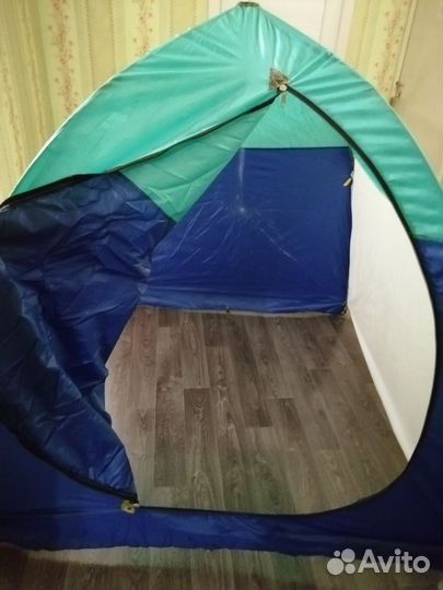 Ледобур, палатка, рыбацкий ящик