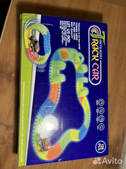 Детская дорога трек с машинкой