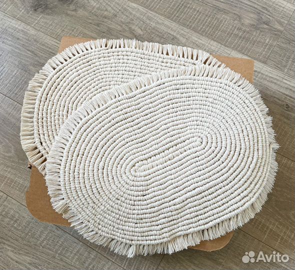 Салфетка овальная (макраме)