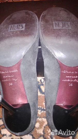 Norma J. Baker. Оригинал. Натур. замш