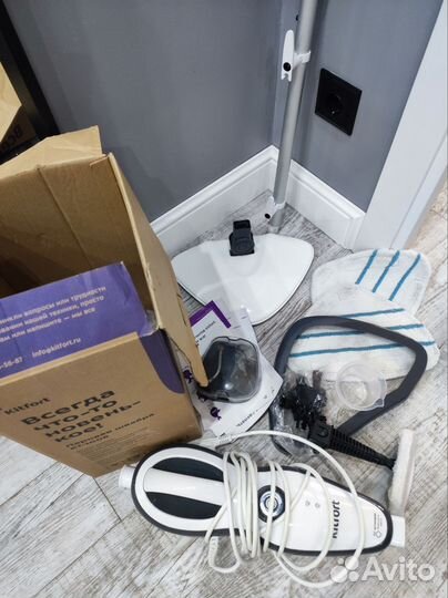 Паровая швабра отпариватель kitfort kt-1008