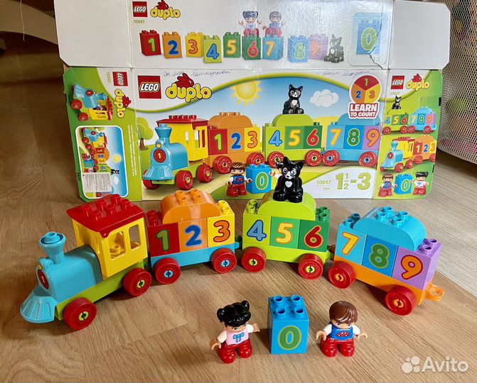 Lego duplo поезд кафе пицца конструктор оригинал