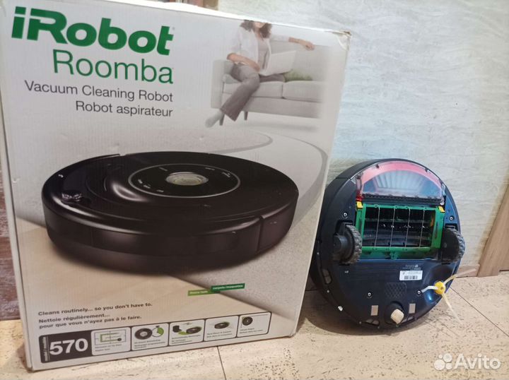 Робот пылесос irobot roomba 570