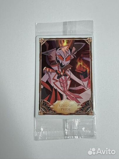 Hazbin Hotel Поомо-Карточка King of Pride