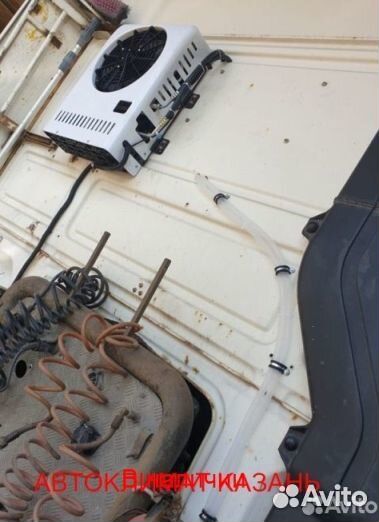 Автокондиционер на тягач DAF сплит-система