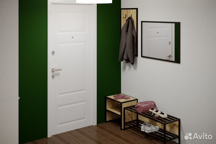 Тумба под вешалку Ригель 2 (900)