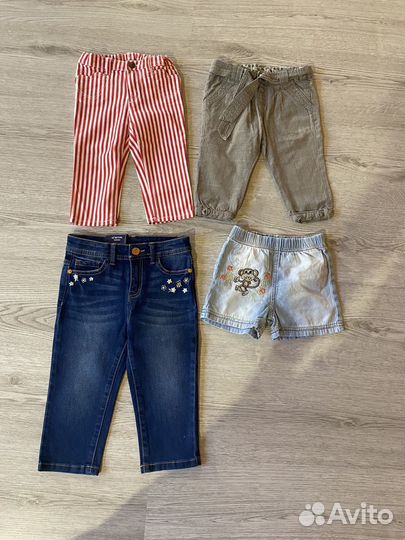 Вещи детские пакетом для девочки 78-86