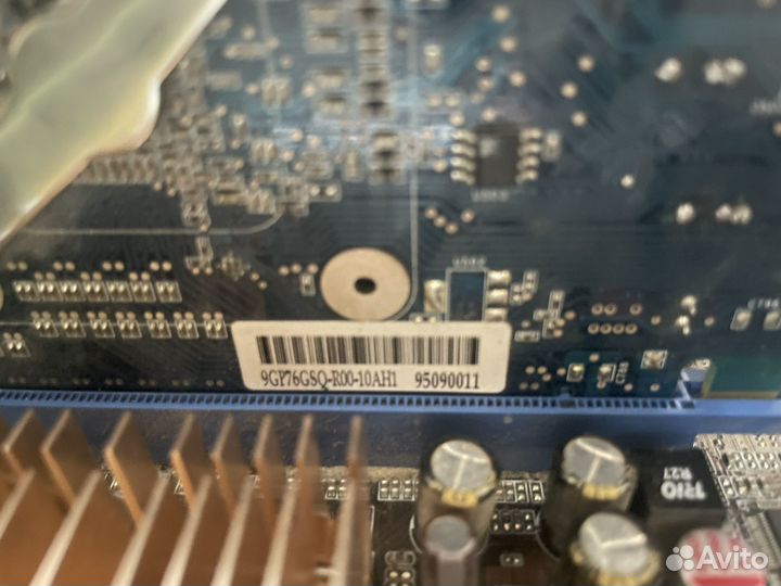 Материнская плата с процессором