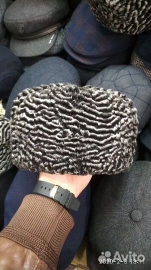 Папахи ушанки из элитного меха