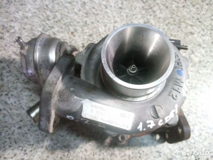 Турбина Opel Zafira B 1.7d