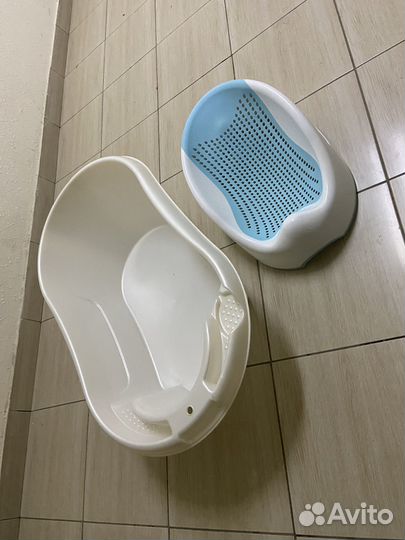 Ванночка для купания, шезлонг