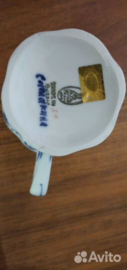 Чайная пара Гжель новая