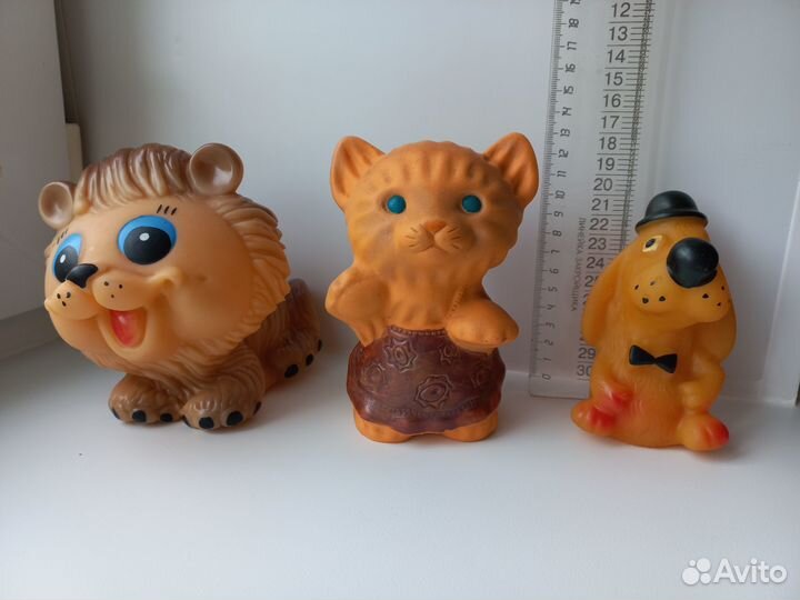 Резиновые игрушки СССР