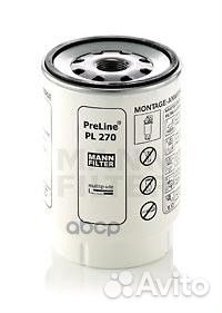 Фильтр топливный mann PL 270 X PL 270 X mann-FI