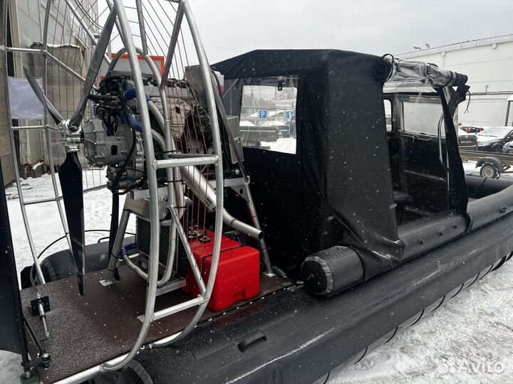 Аэролодка с лунками для Рыбалки Бриз -Мечта